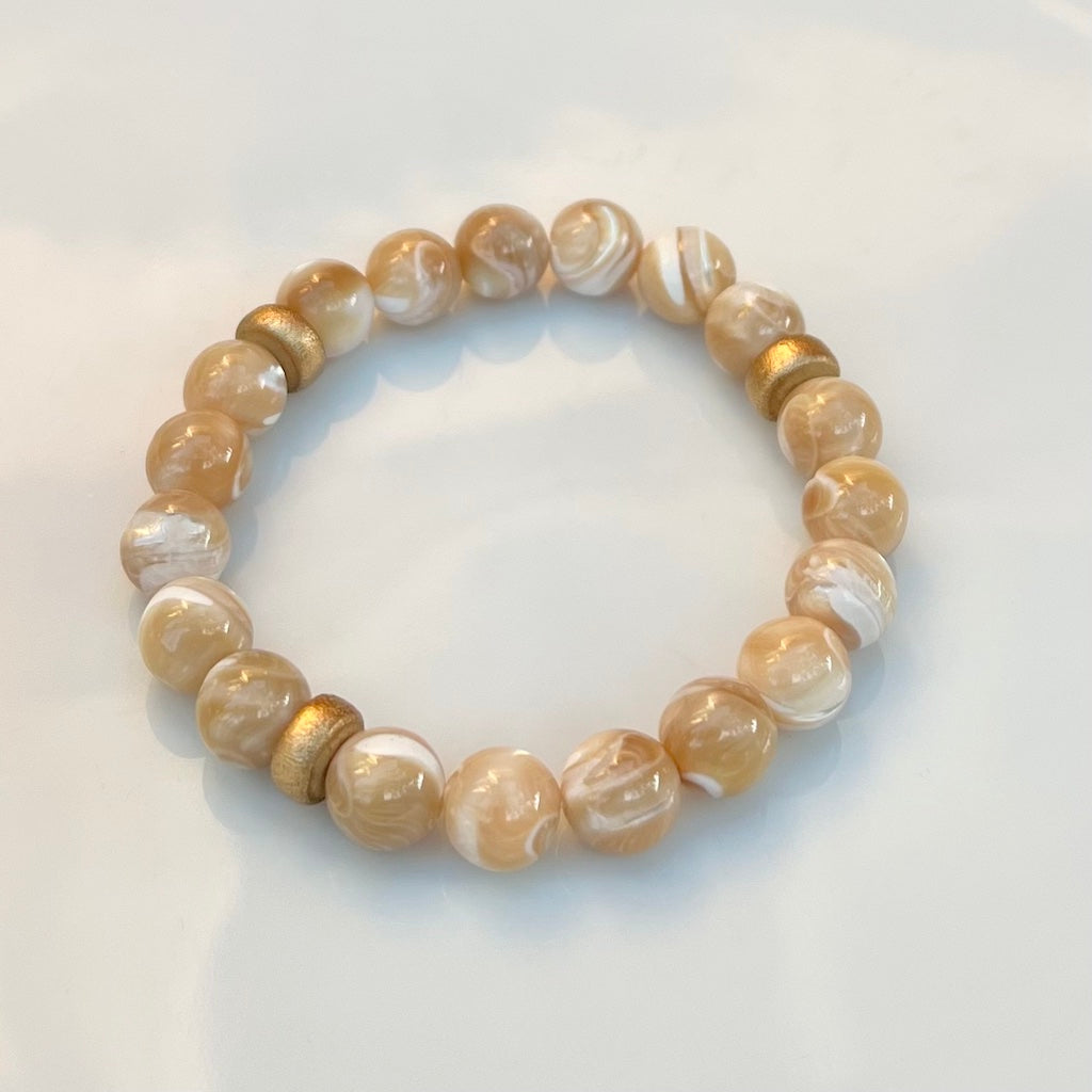 Cream Mother of Pearl Bracelet