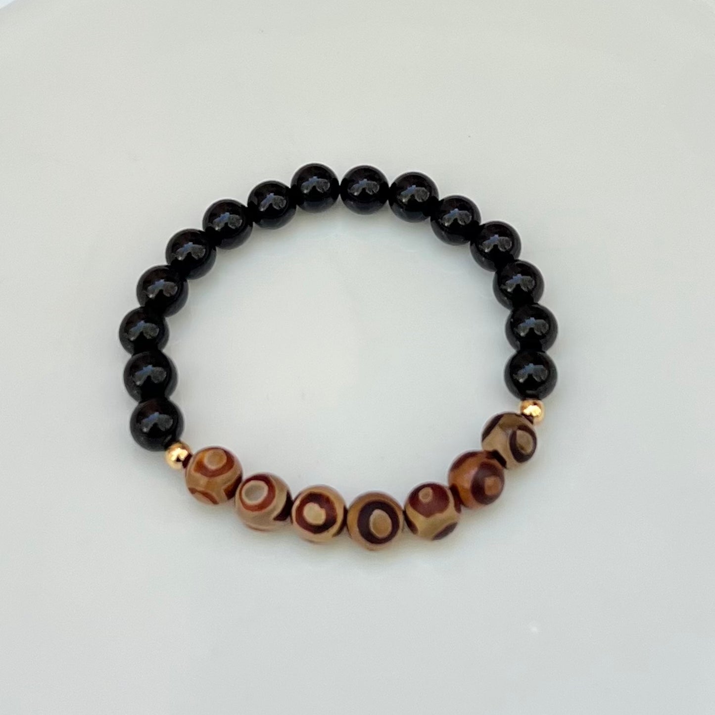 Evil Eye & Onyx Bracelet