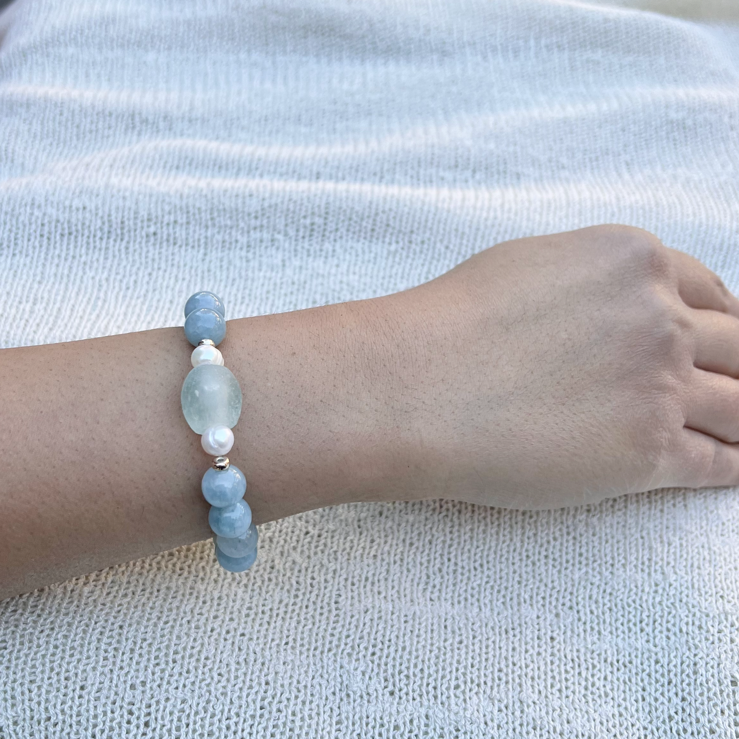 Blue Quartz Bracelet