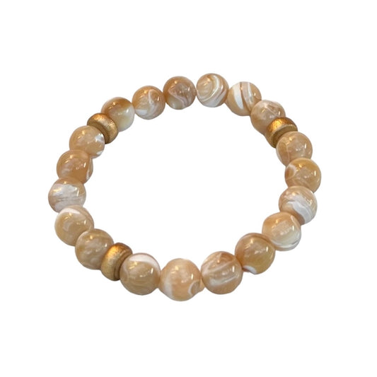 Cream Mother of Pearl Bracelet