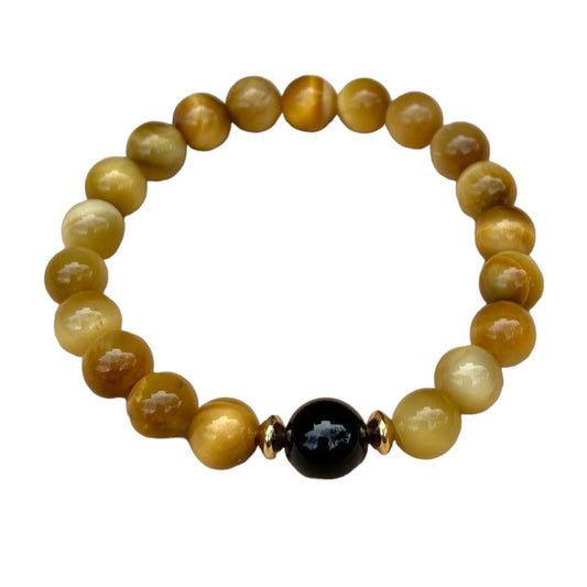 Goldern Tiger Eye Bracelet